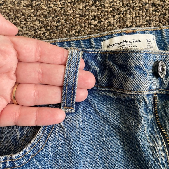 Abercrombie & Fitch, curve love jeans Straight-Leg Women’s Jeans size:32 - Picture 16 of 16